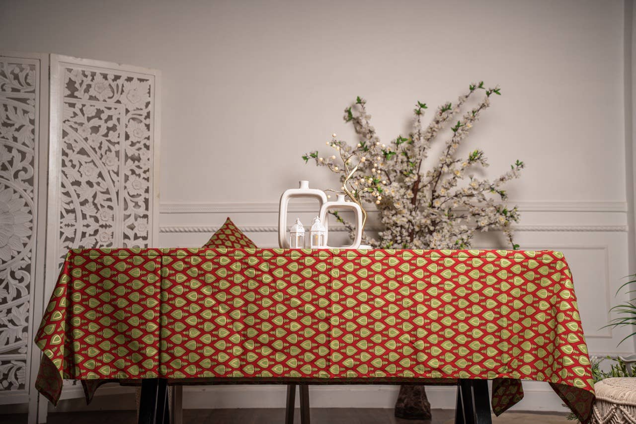 Eira Handblocked Table Cover