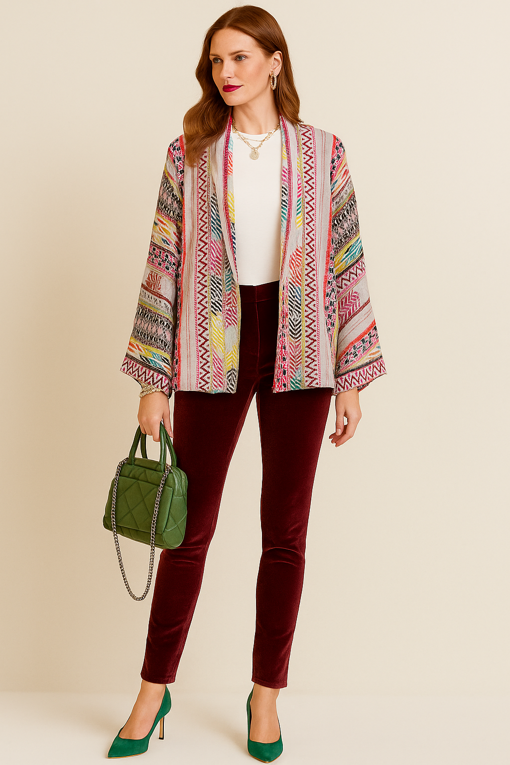 Statement Knit Cardigan