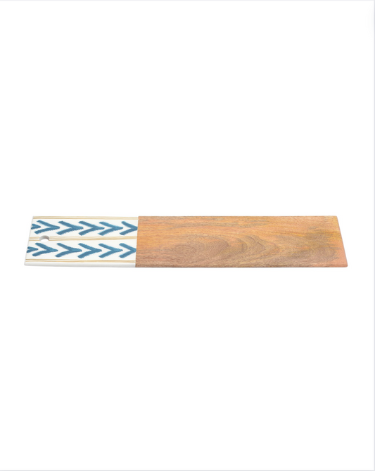 Over Size Rectangular Wooden Enamel Chopping Board