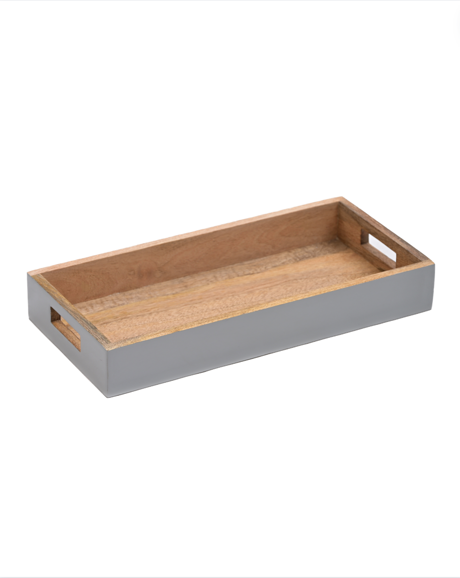 Wooden Serving Tray outlet with Handles