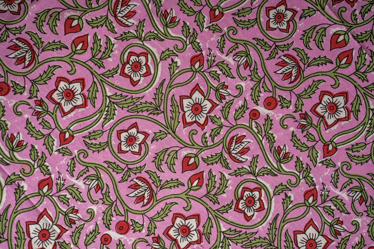 Mehka Hand Block Printed Gift Bag/Pack Bag