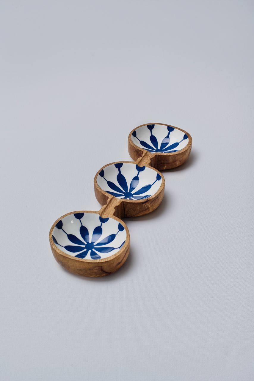 Sokka Jardin Stripes Wooden Platter