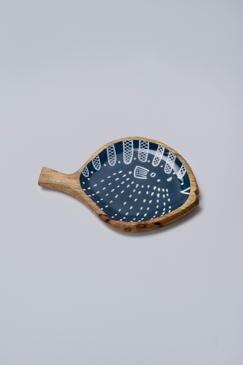 Dover Sole Shape Handmade Fish Platter