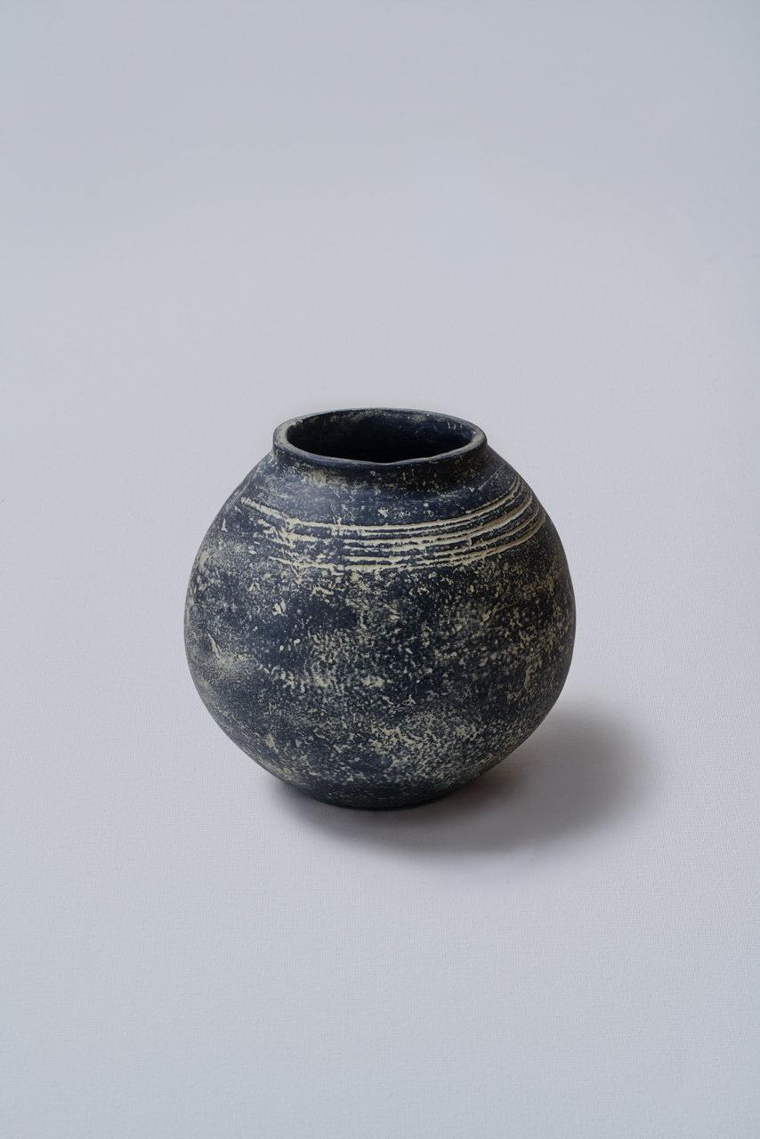 Distressed Textured Ceramic Vase