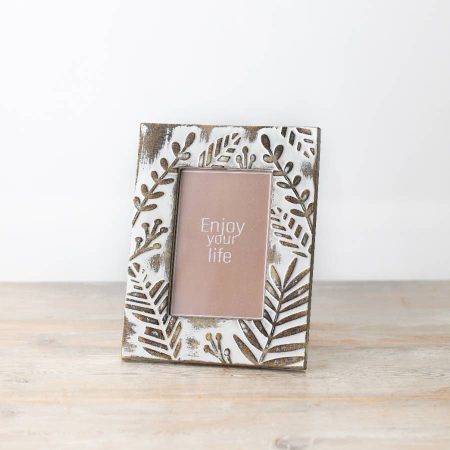 Enjoy Your Life Photo Frame, 22cm