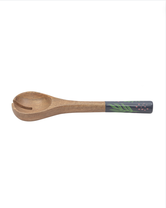 Mango Wood Handpainted Serving Spoon