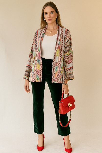 Statement Knit Cardigan