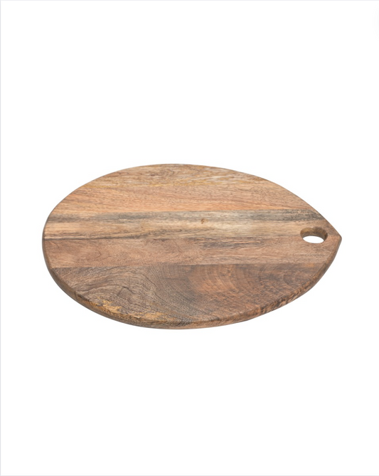 Oval Shape Large Mango Wood Chopping Board