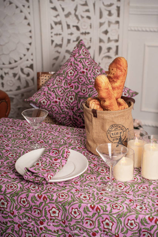 Mehka Handblocked Table Cover