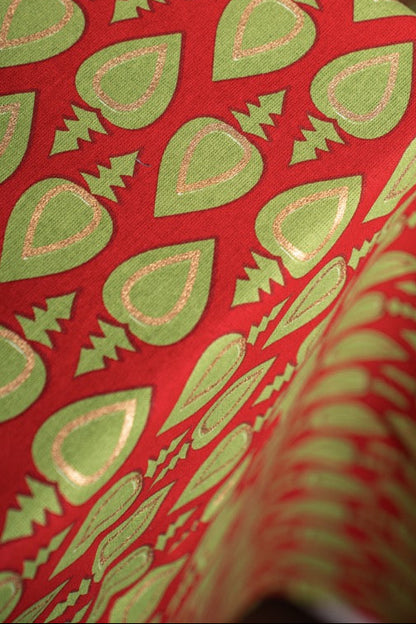 Eira Hand Block Printed Gift bag/Pack Bag