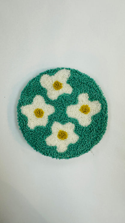 Hand Embroidered Coaster