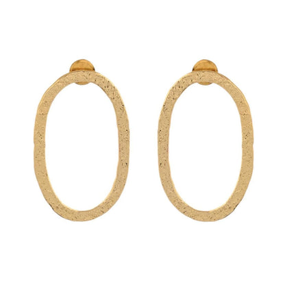 Oval Shaped Earrings