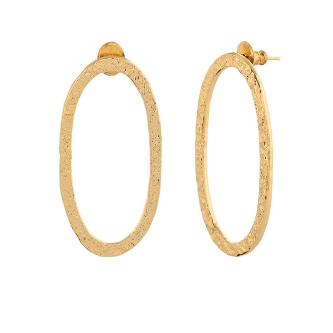 Oval Shaped Earrings