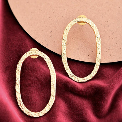 Oval Shaped Earrings