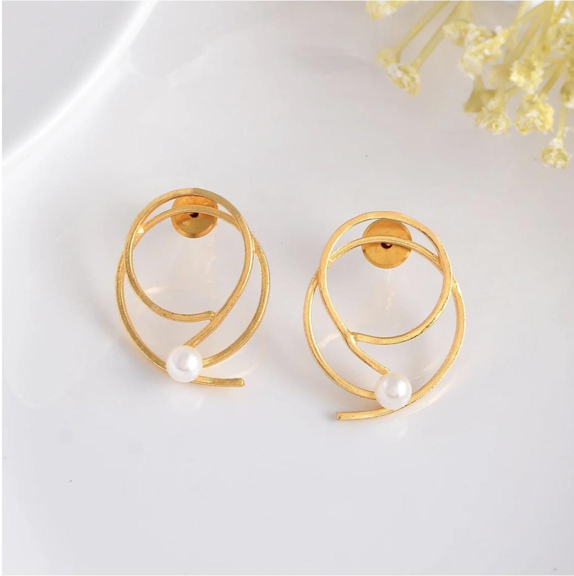 Sophisticated Pearl Earrings